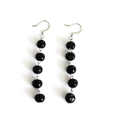 Long Acai Berry Earrings