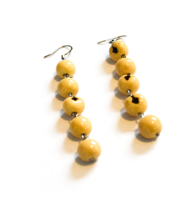 Long Acai Berry Earrings